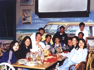 Rice Eaters - Group at Longboard's Grill