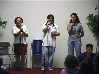Diane Ngo, Terri Chan, and Angela Chang