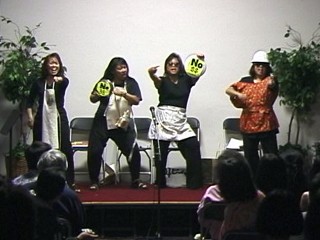 Irene Jong, Sheri Lee, Cindy Chow, and Kelly Tom