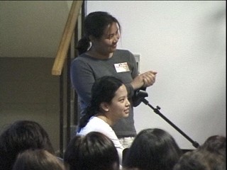 Cathy Wong and Tammy Quan
